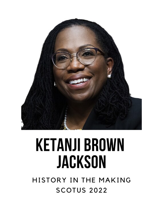 Ketanji Brown Jackson History Svg Digital Download Ketanji | Etsy