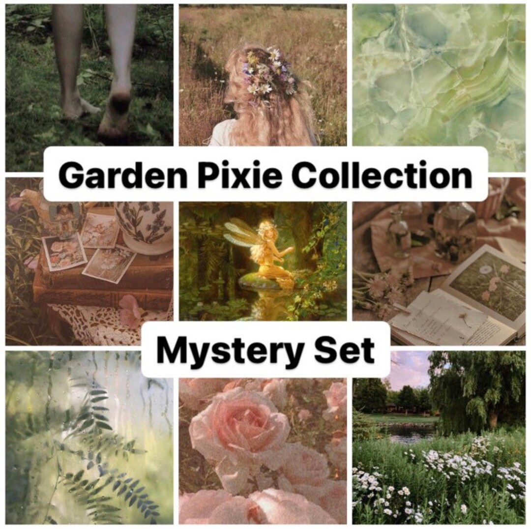 Pixie Collection Garden Pixie Collection - Mystery Set - Etsy