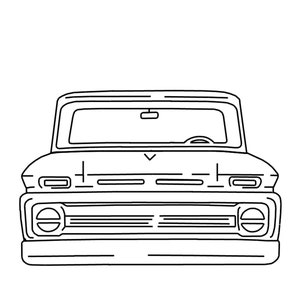 64 c10 Front DXF file