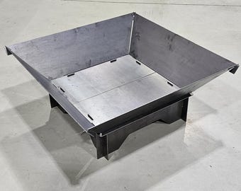 Snap Together Fire Pit DXF File: Portable Camping Design