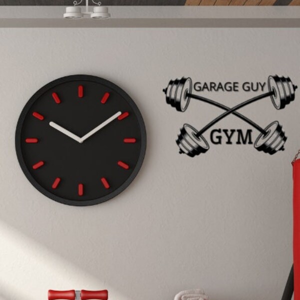 Garage Gym Decor Etsy