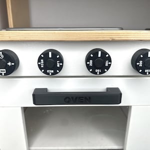 4 x Dials for IKEA DUKTIG play Kitchen - Children's Play Kitchen/Pretend Play