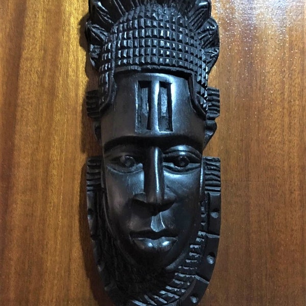 Nigerian Festival of Art and Culture Symbolic Festac 77 Wooden Mask