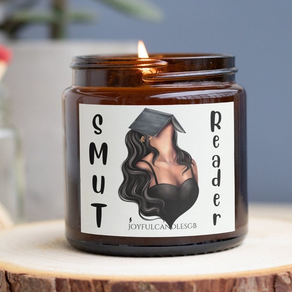 Bookish Candles, Smut Reader, Bookish Inspired Candle, Booktok merch, Homemade candles