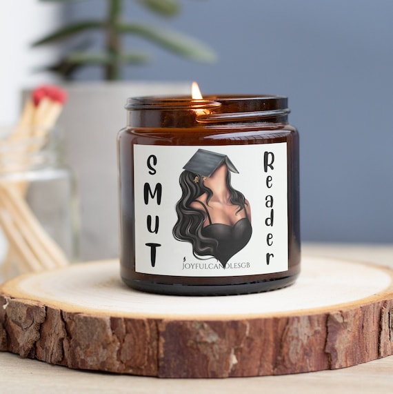 Smut candle, Bookish Candles for Book Lovers, Unique Scents Inspired by Books, Booktok Gifts