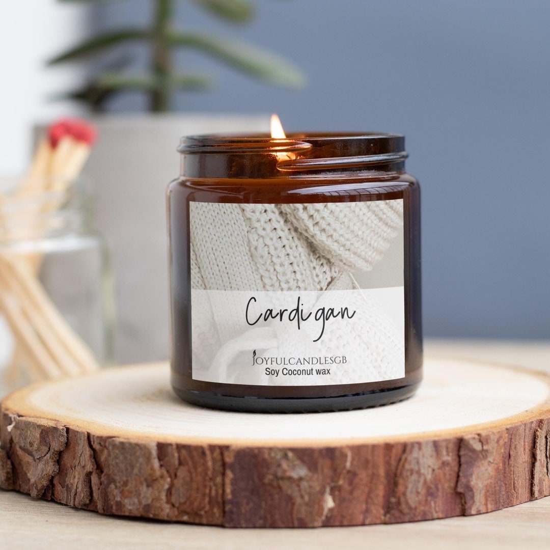 Folklore Autumn Dark Academia Cardigan Candle Scents - Etsy Israel