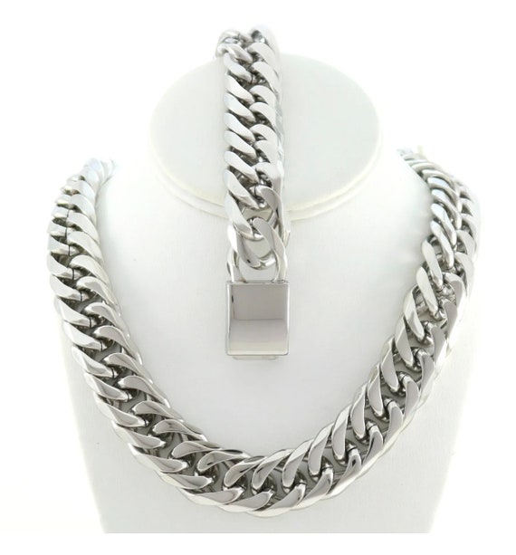 21mm cuban link chain deals