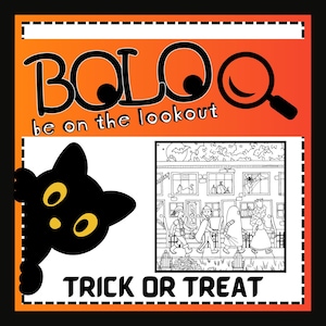 Bus eller godis - BOLO - Se upp, Dolda föremål, Bilder, Målarbild, Halloween, Kostym, Godis