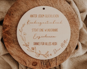 Wooden sign for educator I Gift idea educator personalized