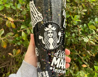 Vaso de globo de nieve de apreciación del maestro