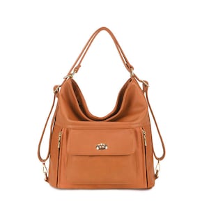 Damen Big Size Handtasche mit Reißverschluss Schultertasche Damen Tote Bag 23348L