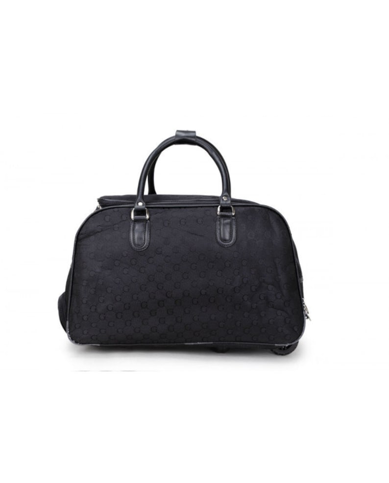 New Ladies Women's Travel Holdall Trolley Luggage Bag with Wheels Holiday Bags HOLDALL-139-S image 3