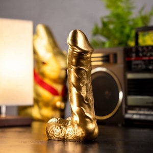 Golden Penis - Etsy Sweden