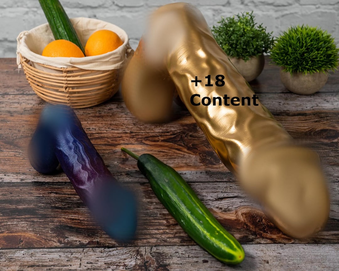 Giant Penis Statue Art 45 Cm In Gold And Other Colors Etsy