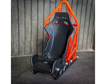 Flaming Red Recaro Race Seat Phone Holder