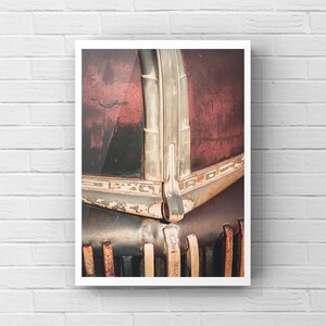 Vintage Car Wall Art, Classic Car Photography, Retro Wall Decor, Rustic Car Art, Mid-Century Modern Decor