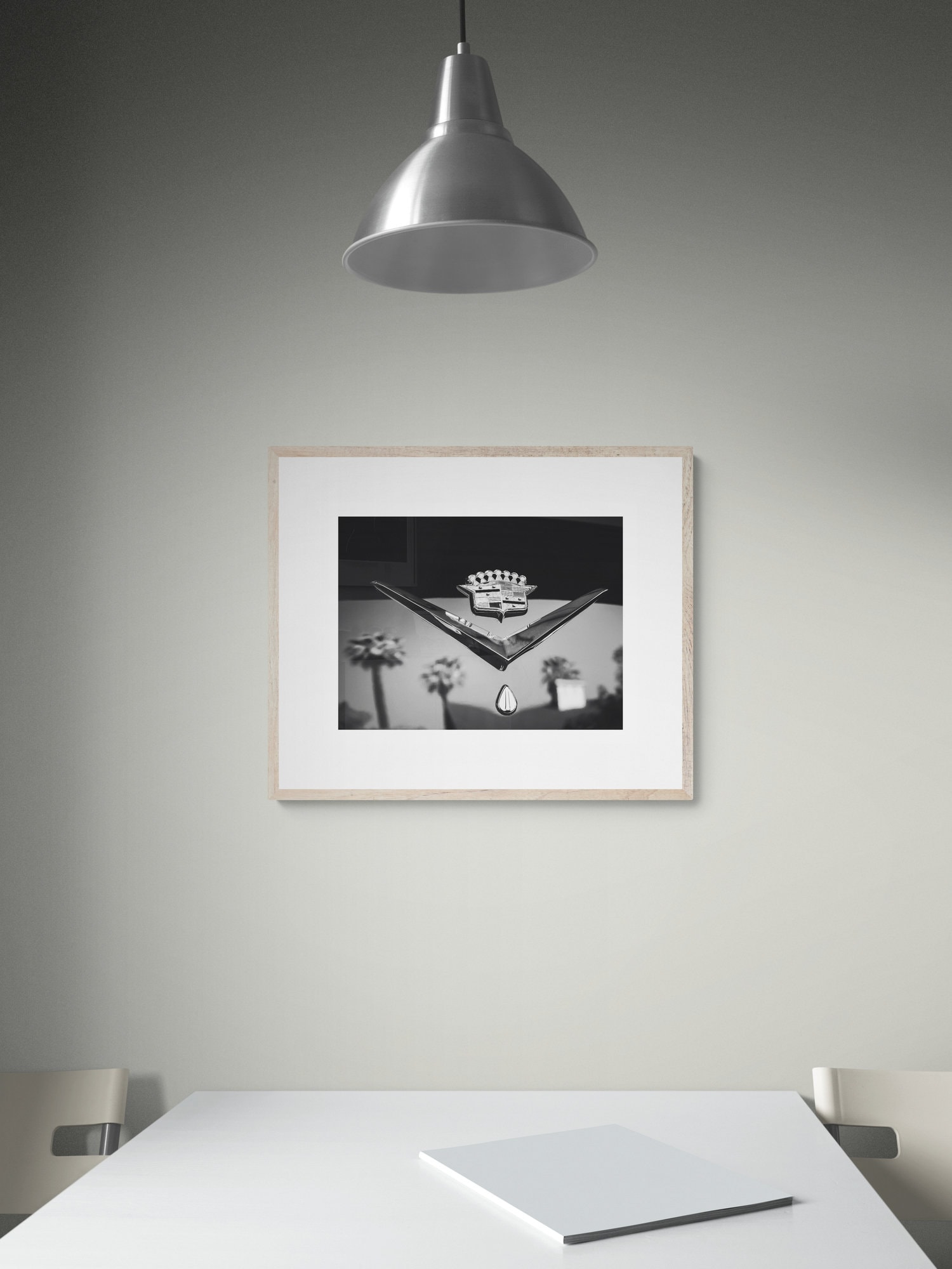 Black and White Vintage Car Wall Art, Classic Car Photography, Retro