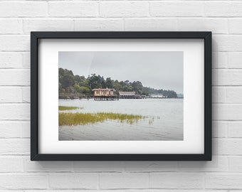 Tomales Bay Photo, Point Reyes Print, Nautical Wall Art, Marin Photography, Boat Pier Wall Decor, Boat Launch