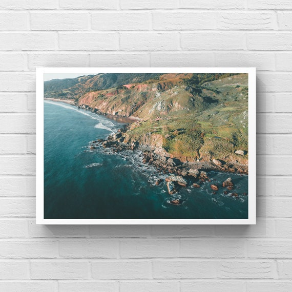 Marin County Coastal Photography: Rugged Seaside Print