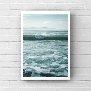 Marin County Wave Print: Calming Coastal Photography