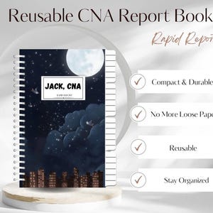 Reusable CNA Report Book- Nightlife