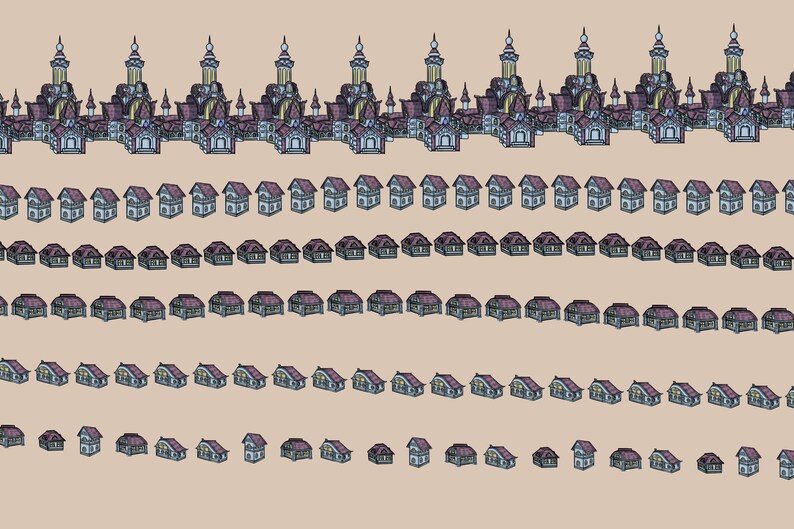 19expansion Royal Village Map Brush Set for Krita Etsy