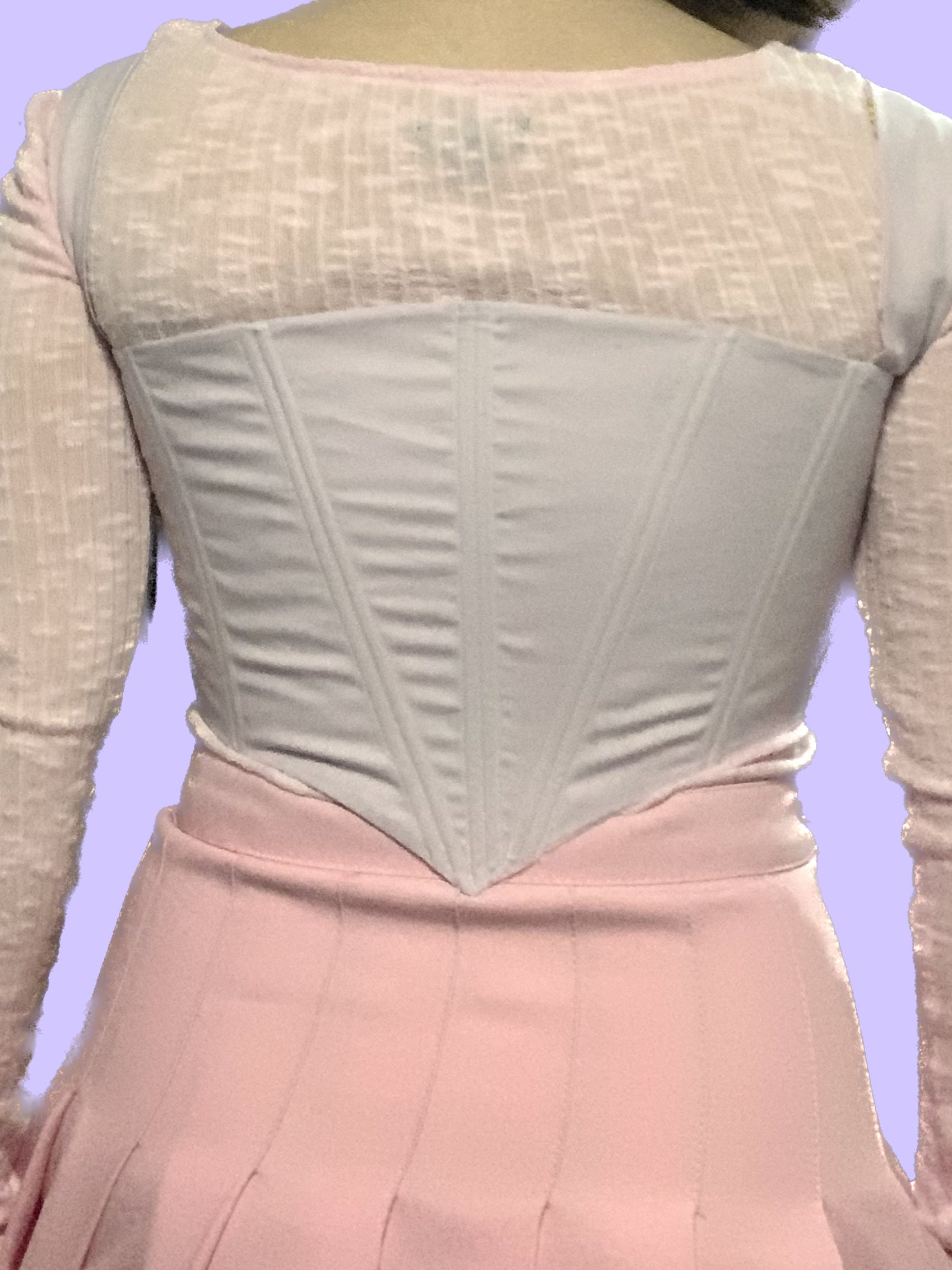 Handmade Reversible Kitty Corset HK Corset Custom Corset Top Corset