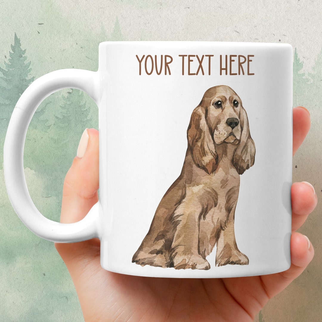 power gift COCKER SPANIEL - Tazza da caffè o per il the. Tazze con motivo cane e gatto. Il tuo animale prefrere – perfetto per gli amanti degli animali. Tazza in ceramica