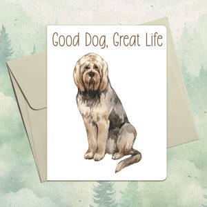 Carte de lévrier faite main personnalisée, cadeau mignon pour amoureux des animaux de compagnie, carte de voeux personnalisée pour chien