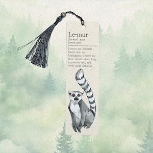 Lynx Bookmark, Cute Book Lover Gift, Gift for Animal Lovers - Etsy