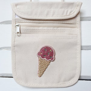 Brustbeutel für Kinder | Glitter Icecream