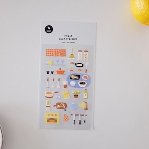 Adesivi Suatelier/La mia cucina/Adesivo/Adesivi stile di vita/Adesivo lattiero-caseario coreano/Adesivi Kawaii/Adesivi per diario Bullet/adesivi pianificatore