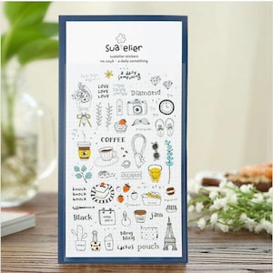 Ein tägliches Etwas / Sticker / Journaling / Journaling / Tagebuch / Essen / Blog / Bullet Journal / Paris Lifestyle / Reise / Tagebuch