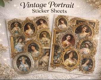 Art/Vintage stickers 