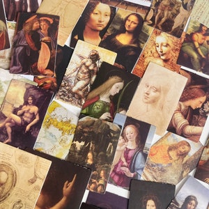 Pakiet naklejek Da Vinci, sztuka Alphonse'a Muchy, naklejki bogini, scrapbooking, dziennikarstwo, naklejki do pamiętnika, naklejki do dziennika Bullet Journal, secesja