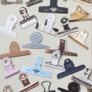 10, clipe de bulldog Clipe de papel, papel de renda para diário, papel de material, diário de lixo, cartões de scrapbooking, papel de decoração de fundo retrô