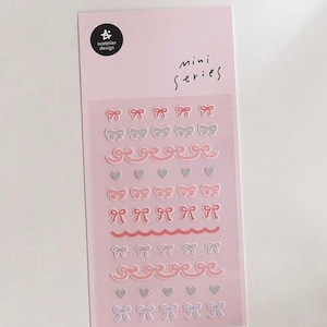 Suatelier deco 13 Lintstickers, strikstickers, stickers, leuke stickers, knutselspullen, strikstickers, lintsticker, vintage stickers,