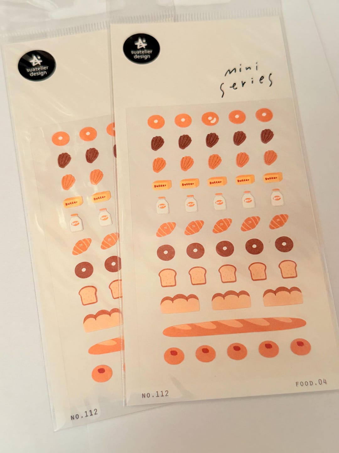 NEW Suatelier Bakery, Bread Stickers, Cake Stickers, Food Stickers, I ...