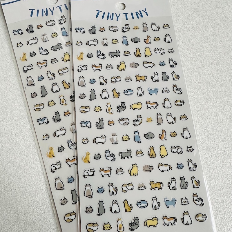 Micro Stickers Cat - Etsy UK