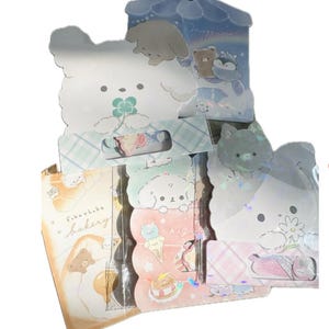 Opakowanie 20 sztuk kawaii króliczków | kot | naklejki ze zwierzętami królika | małe naklejki | słodkie | naklejki jeż | naklejki mały królik | torba na przyjęcie dla dzieci