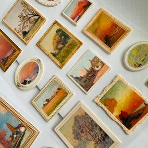 Vel met Monet Art-stickers | Stickers schilderen | Stickers van vangough | Plakboeken | Journalen | Muchastickers | Dagboekstickers