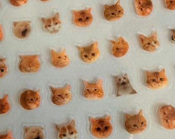 180 Tiny animal cat stickers | Guinea pig  | dog stickers  | hamster and animal stickers | panda animals | penguin  stickers | craft | BUJO
