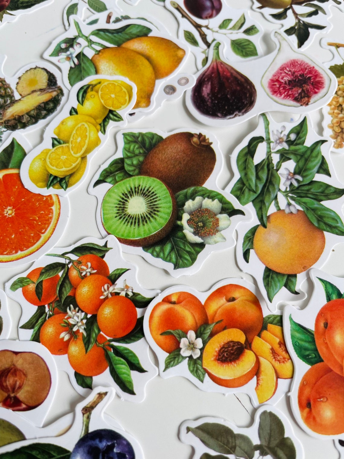 Mix Fruits Sticker Set, Berry Stickers, Fruity Stickers, Strawberry ...