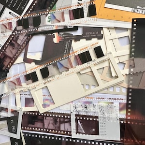 Kit de 10 piezas de papel y pegatinas para diario con temática fotográfica, material Polaroid, material para álbumes de recortes y suministros de fotografía