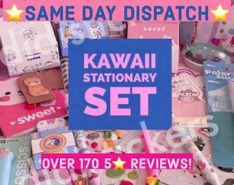 Kawaii  craft Box set | gift set |  Kawaii stationery |Cute Kawaii  |Kids Birthday gift | Stationery gift set | Christmas gift set