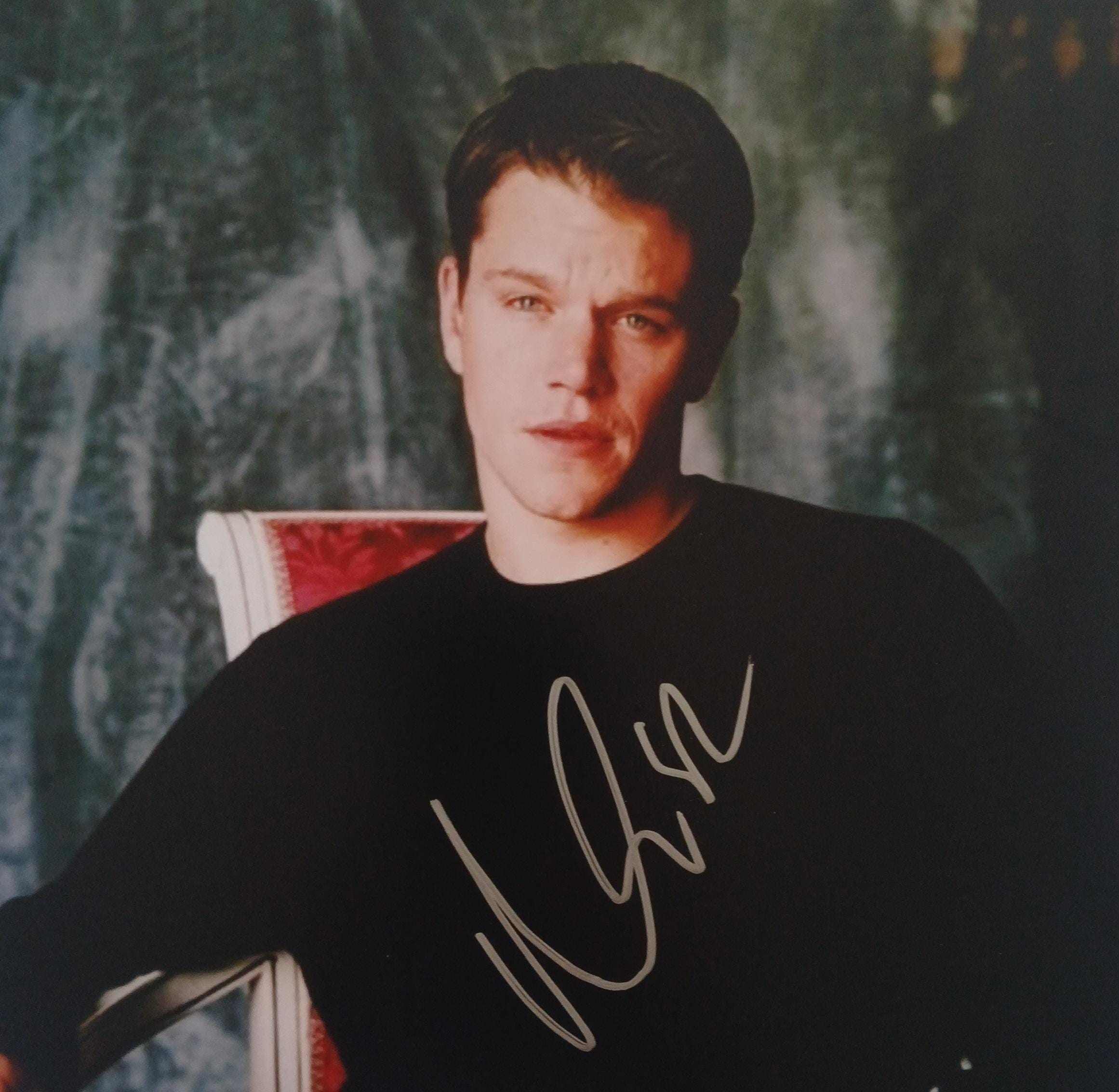 Matt Damon Signed - Etsy