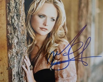Miranda Lambert Signed 8x10 Photo - Authentic Autograph W/ A1COA