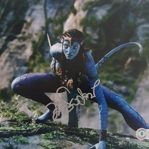 Zoe Saldana Signed - Etsy