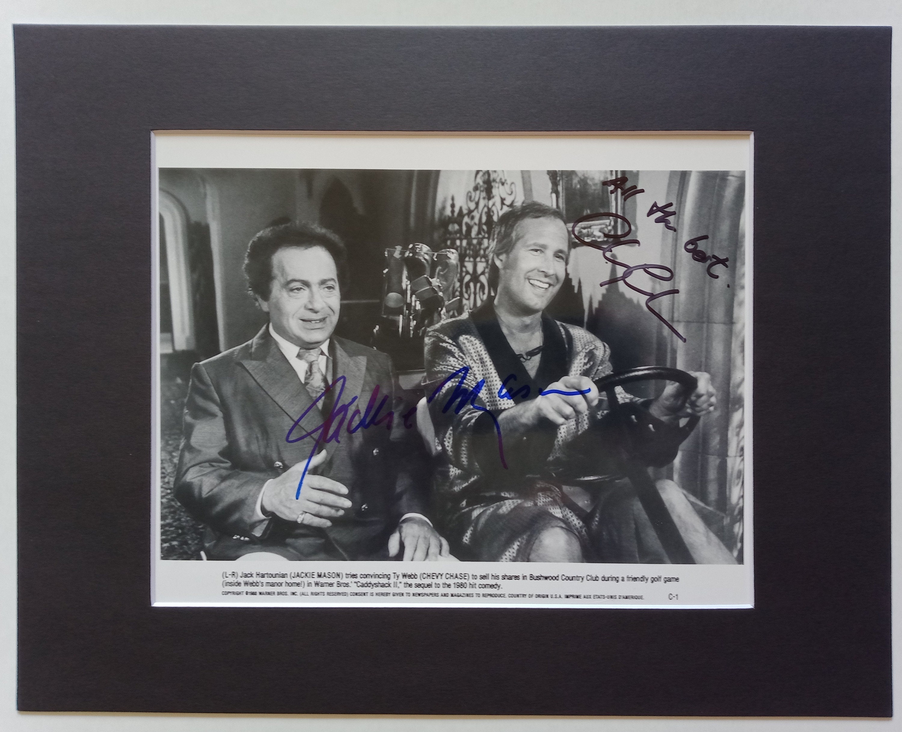 Chevy Chase Autographed “Christmas Vacation” (White #00) Santa Clark G –  Palm Beach Autographs LLC