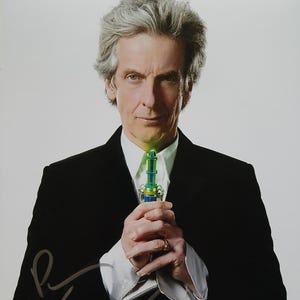 Peter Capaldi Signed 8x10 Photo - Authentic Autograph W/ A1COA